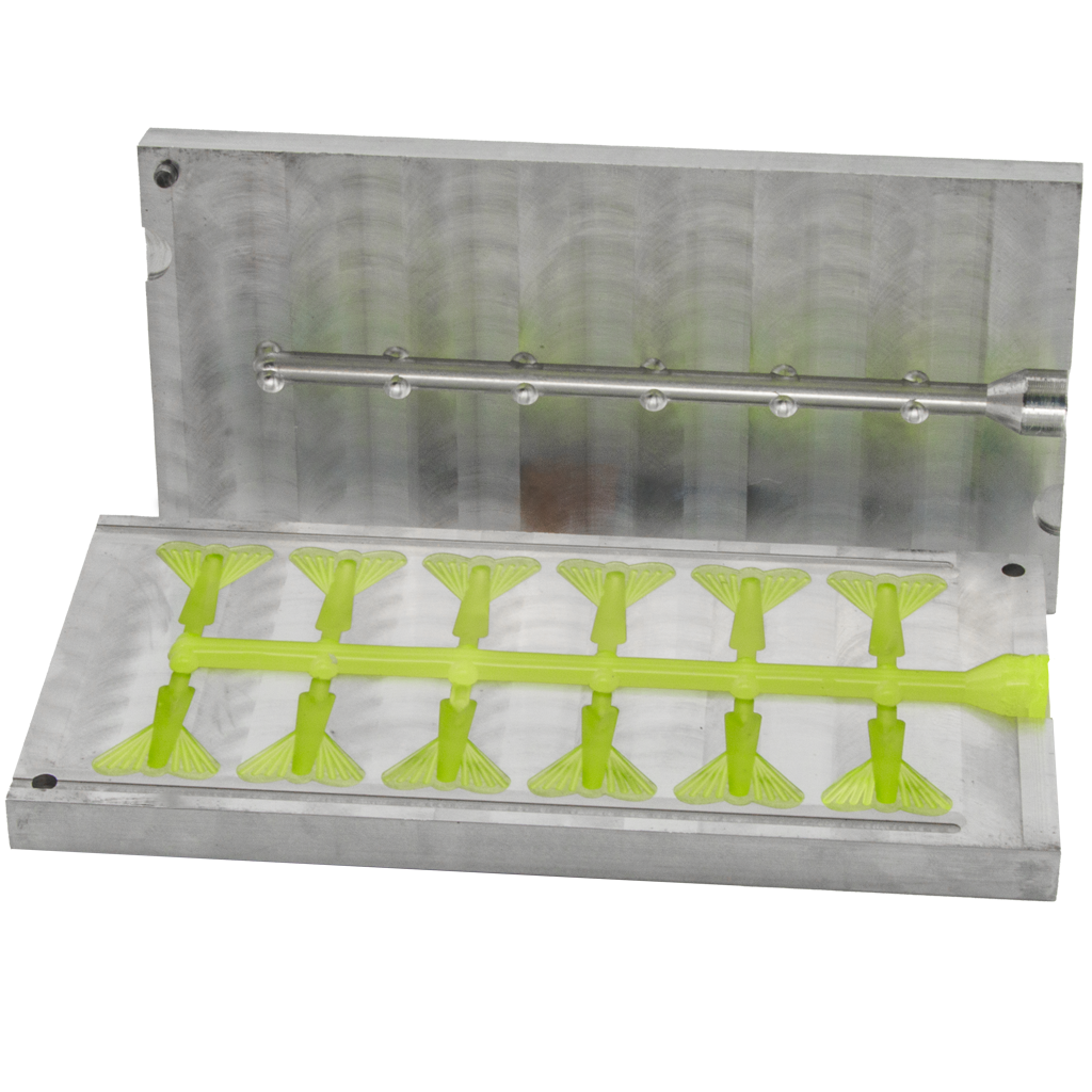 3.75" GULF SHRIMP TAIL MOLD