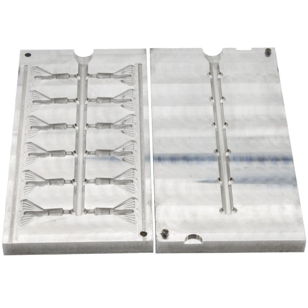 3.75" GULF SHRIMP TAIL MOLD