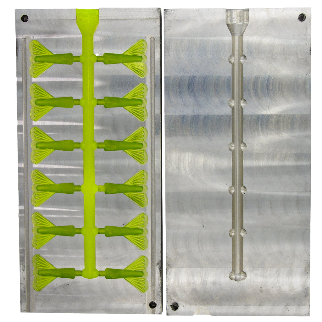 3.75" GULF SHRIMP TAIL MOLD