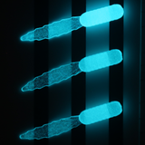 FLUORESCENT BLUE SUPER GLOW 281