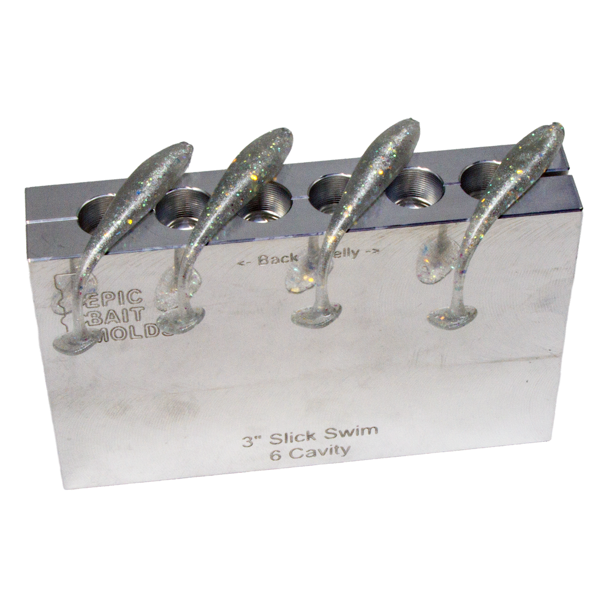 3" SLICK SWIM PADDLE TAIL SWIMBAIT