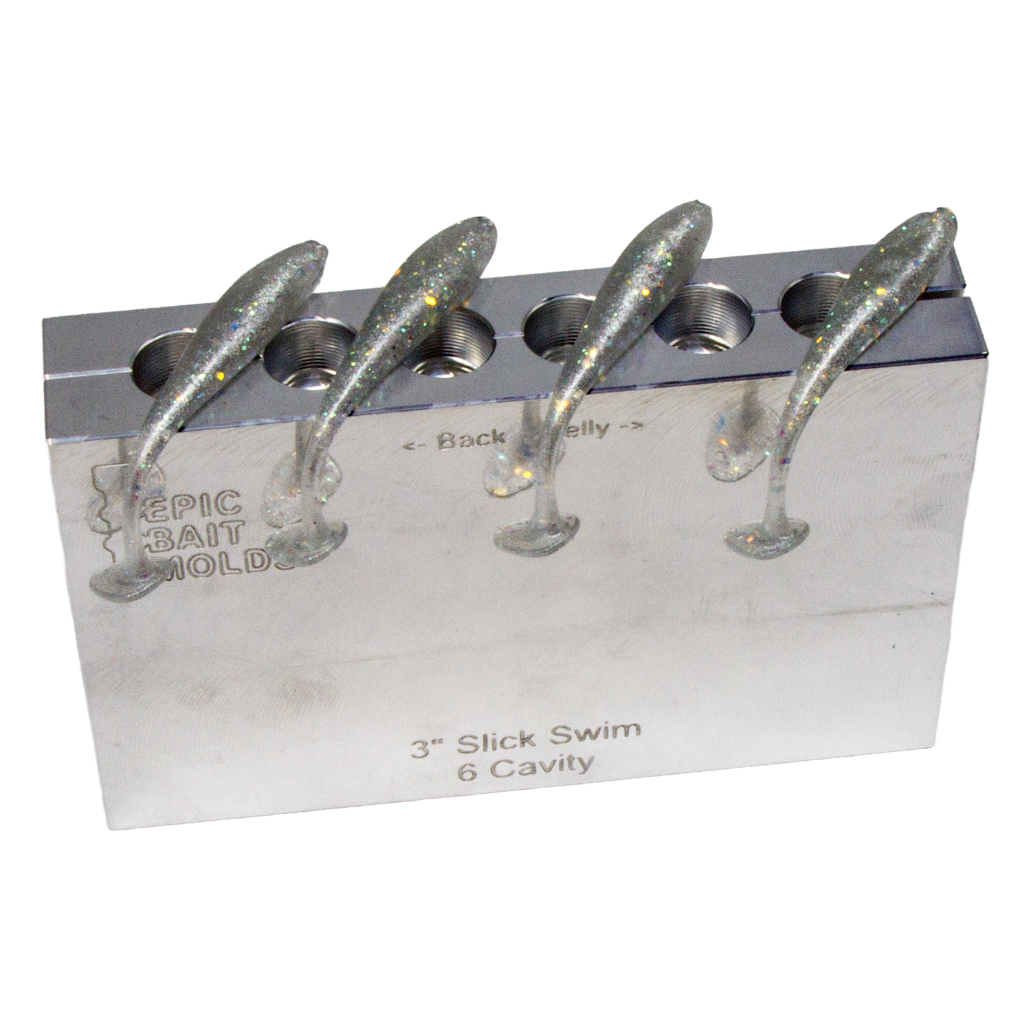 3" SLICK SWIM PADDLE TAIL SWIMBAIT